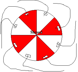 Parachute shroud