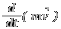 change in momentum (force)