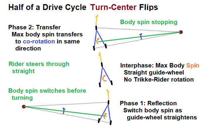 Phases of Trikke Corotation